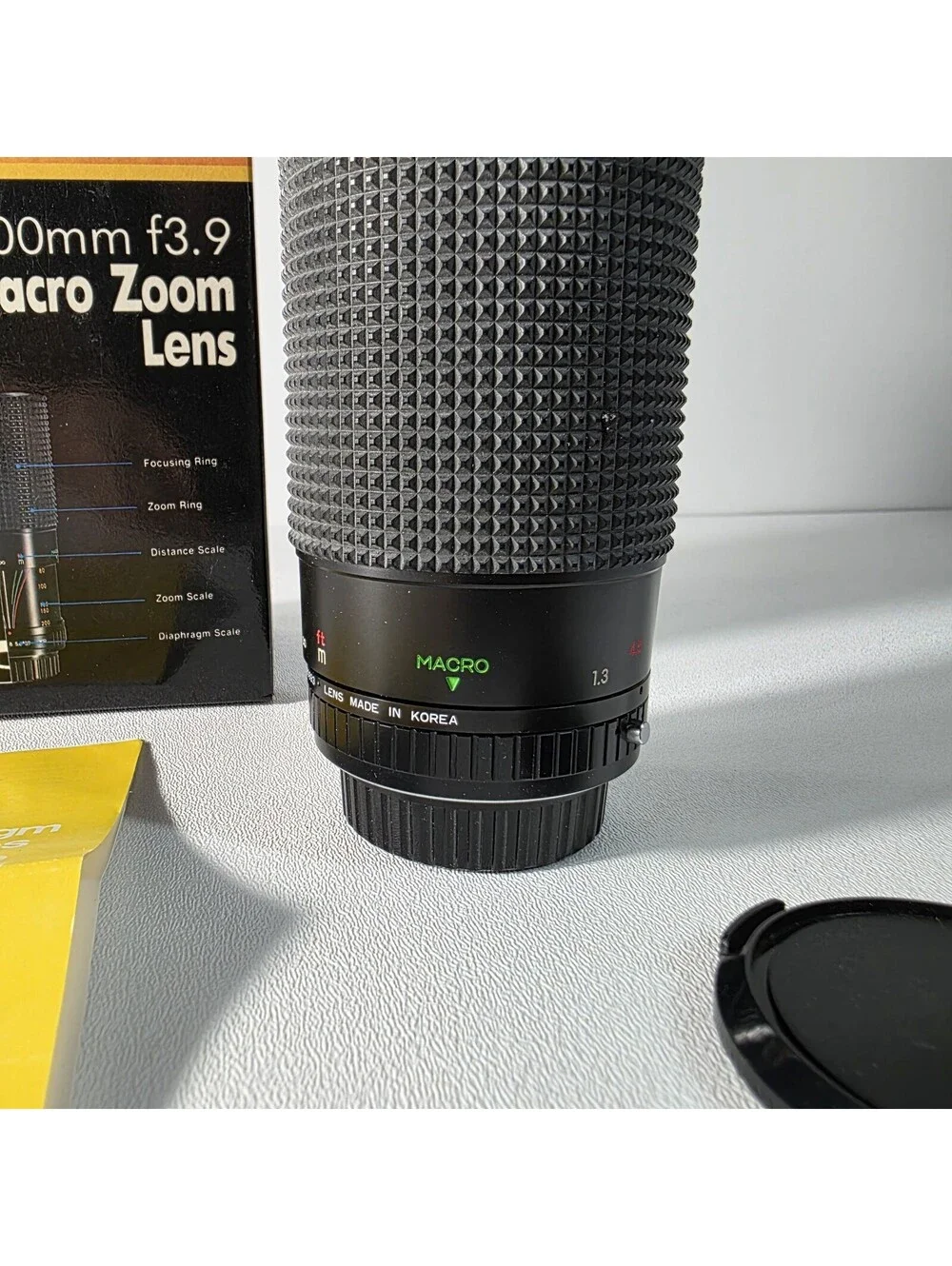 Albinar ADG 80-200mm f3.9 MC Macro Telephoto Zoom Lens for Pentax K Mount Clean